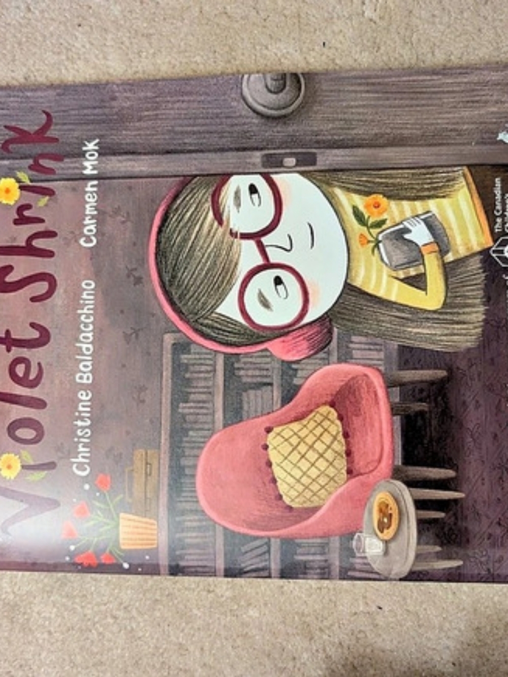 Groundwood Books Violet Shrink Children's Illustrated Book